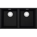 Elleci INTEGRA350 花崗岩廚房台上石盆 (黑色)